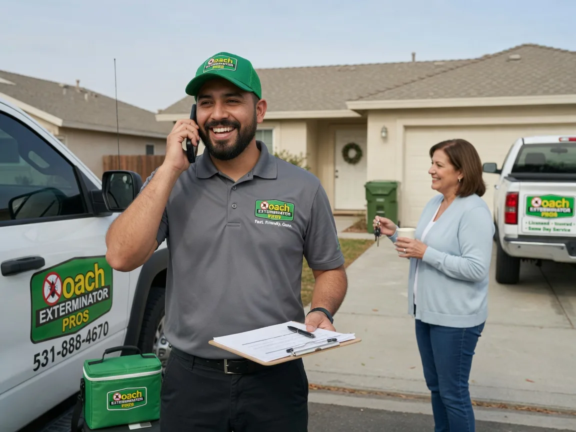 Pest Control Roach Exterminator Edon, OH FAQs